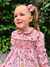 Load image into Gallery viewer, Owl &amp; Hare Smocked Dress by Button Up Baby