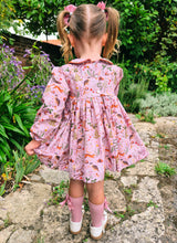 Load image into Gallery viewer, Owl &amp; Hare Smocked Dress by Button Up Baby